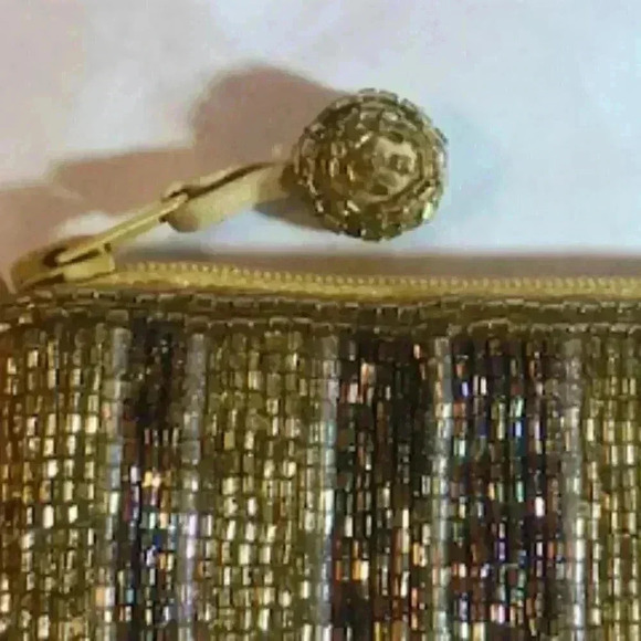 Amanda Smith Beaded‎ Clutch Bag Purse Wristlet - Picture 3 of 9